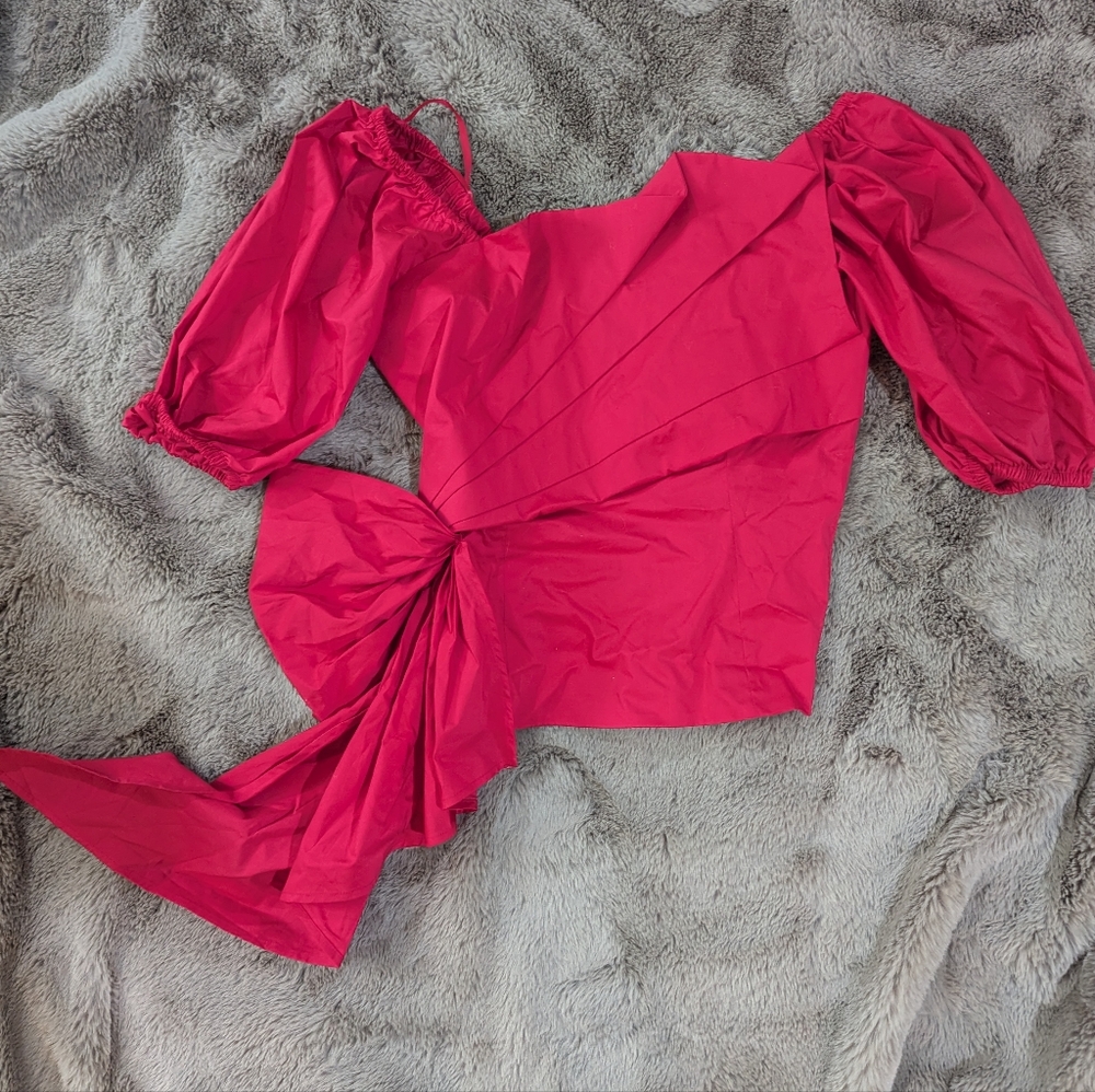 Pink blouse